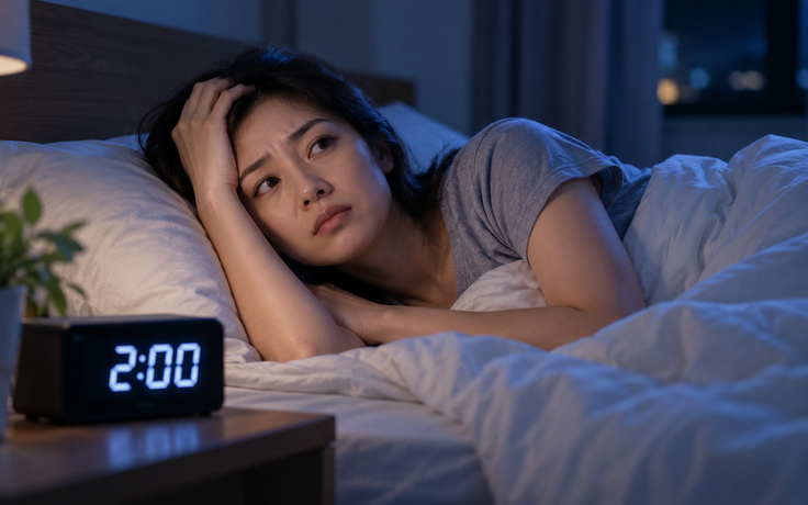 Hay trằn trọc khó ngủ, tỉnh giấc giữa đêm: Bác sĩ nói gì?
