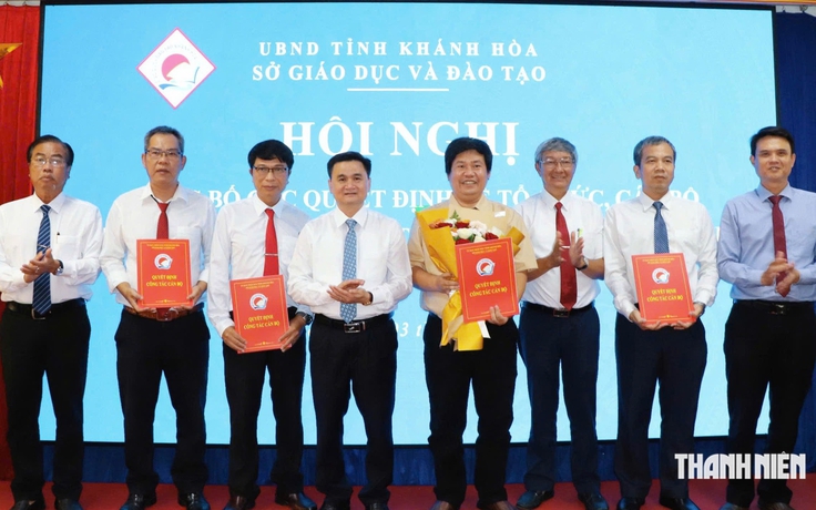 Khánh Hòa công bố nhân sự 6 trường THPT sau sắp xếp