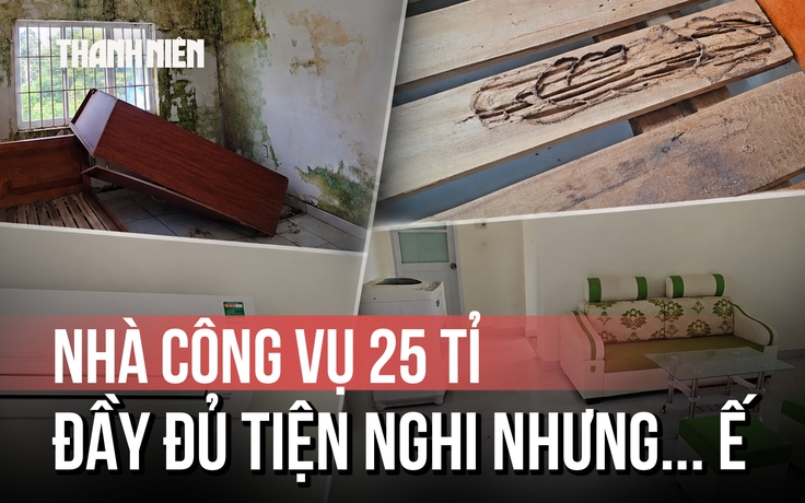 Đầu tư 25 tỉ cho tòa nhà công vụ 39 căn nhưng chỉ có 2 giáo viên đăng ký ở