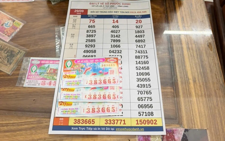 Người phụ nữ bán cá trúng độc đắc 6 tỉ xổ số miền Nam, nhận tiền mặt