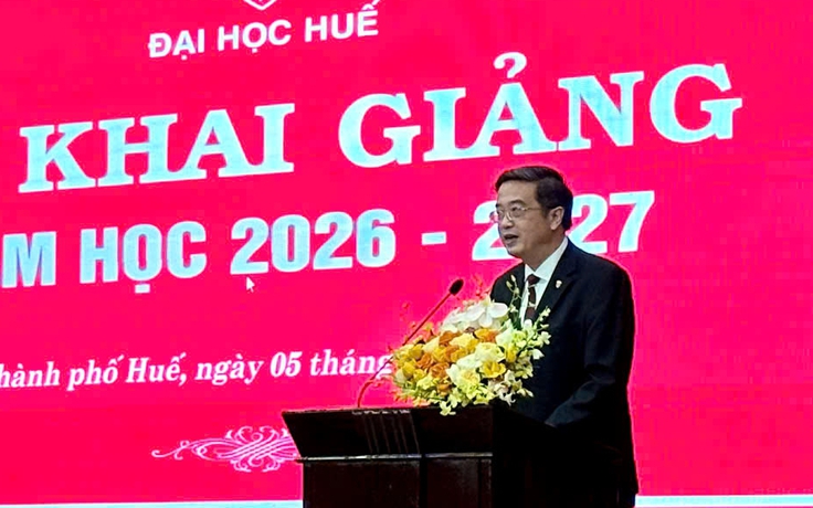 Quyền Giám đốc Đại học Huế Nguyễn Vũ Quốc Huy: Đừng học chỉ để nhận tấm bằng