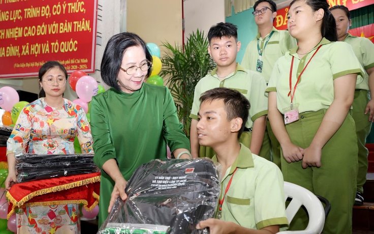Khai giảng ở ngôi trường giúp học sinh khuyết tật tự tin hòa nhập