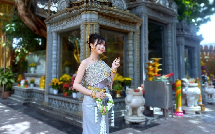 Ngôi chùa Khmer giữa lòng TP.HCM bất ngờ thành điểm check-in của nhiều người