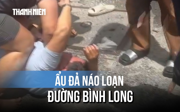 Xác minh vụ ẩu đả náo loạn trên đường Bình Long: Rút vật nhọn uy hiếp sau va quẹt?