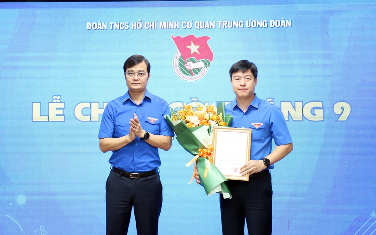 Trung ương Đoàn trao quyết định bổ nhiệm cán bộ