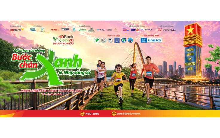HDBank Green Marathon 2026 khởi động: Bật nhịp xanh, bứt phá giữa rừng và biển Cần Giờ
