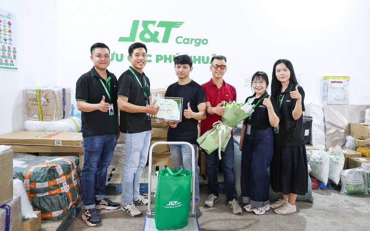 J&T Cargo vinh danh bưu cục đối tác xuất sắc tại khu vực phía nam