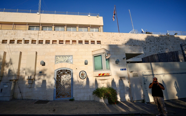 Israel yêu cầu Tổng lãnh sự quán Anh tại Jerusalem đóng cửa