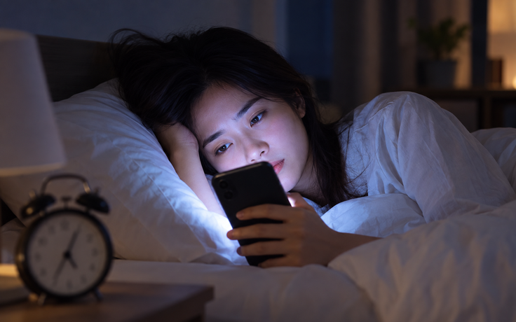Lướt tin tiêu cực đến khuya, não bộ có thể chịu hậu quả này