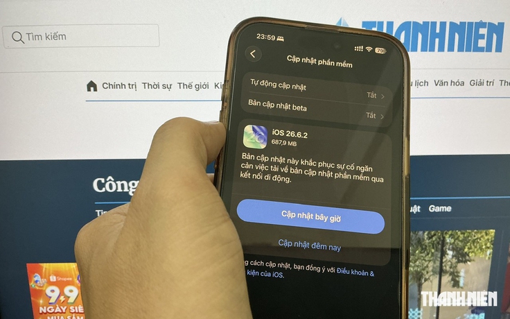 iOS 26.6.2 xuất hiện bất ngờ, người dùng cần cài đặt ngay