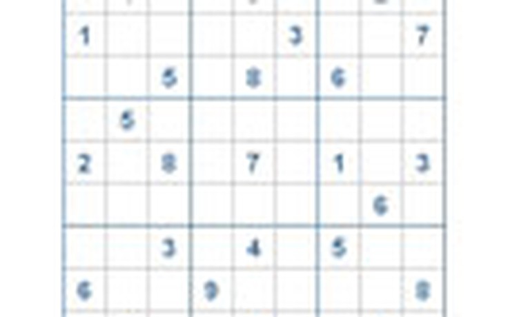 Mời các bạn thử sức với ô số Sudoku 1798 mức độ Khó