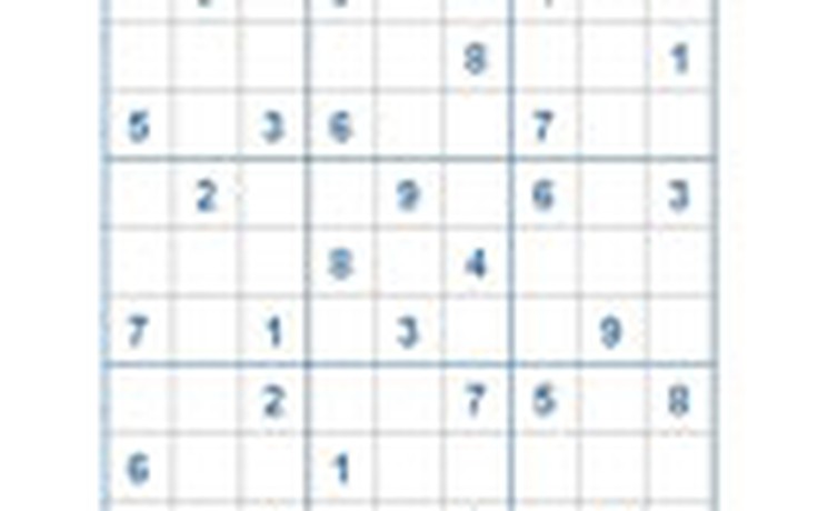 Mời các bạn thử sức với ô số Sudoku 1831 mức độ Rất khó