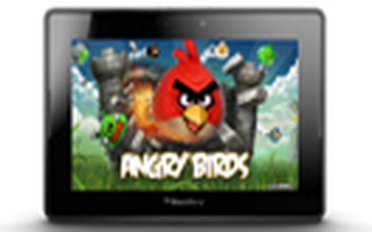 Angry Birds "đậu cành" PlayBook