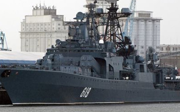 Đội tàu chiến Nga rời cảng Syria