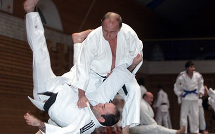 Ông Putin được lên đẳng judo
