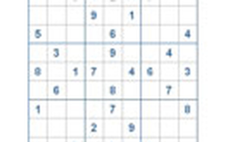 Mời các bạn thử sức với ô số Sudoku 2130 mức độ Khó