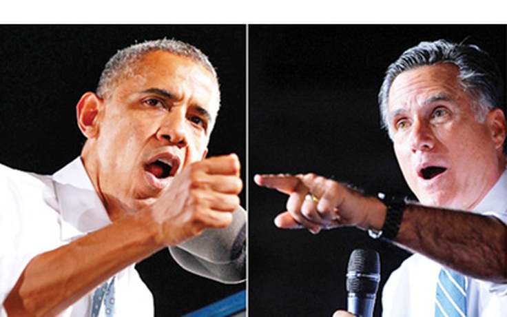 Obama - Romney vào cuộc quyết đấu