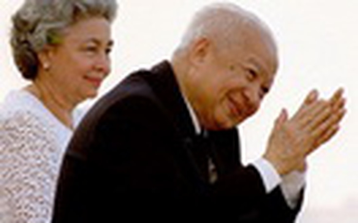 Linh cữu cựu vương Campuchia Sihanouk sẽ được quàn ba tháng