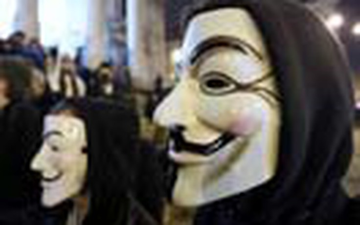 Anonymous tấn công website chính phủ Hy Lạp