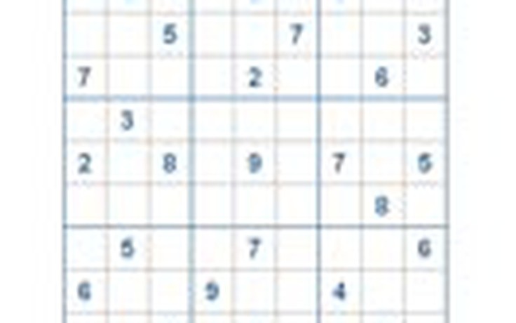 Mời các bạn thử sức với ô số Sudoku 2155 mức độ Khó