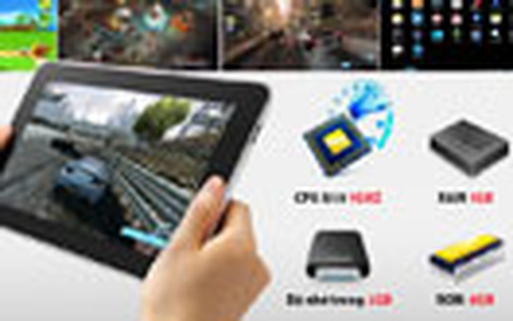 FPT trình làng Tablet HD 7 ” màn hình ips sắc nét