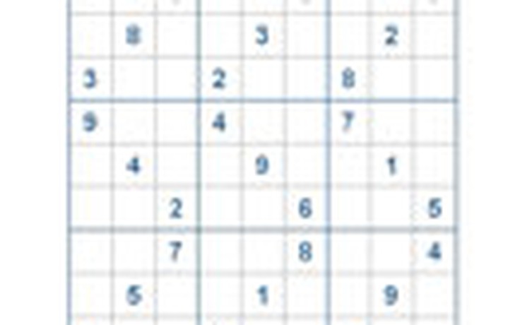 Mời các bạn thử sức với ô số Sudoku 2163 mức độ Khó