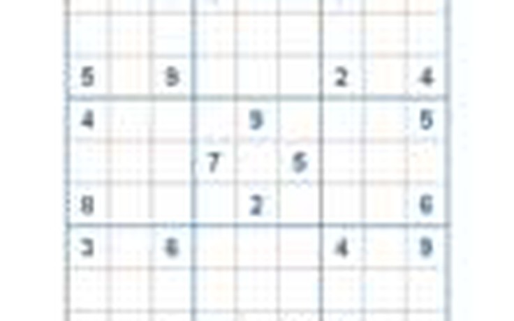 Mời các bạn thử sức với ô số Sudoku 2178 mức độ Khó