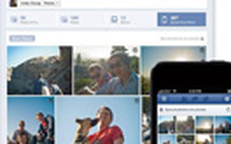 Facebook thêm tính năng tự đồng bộ hình ảnh trên di động