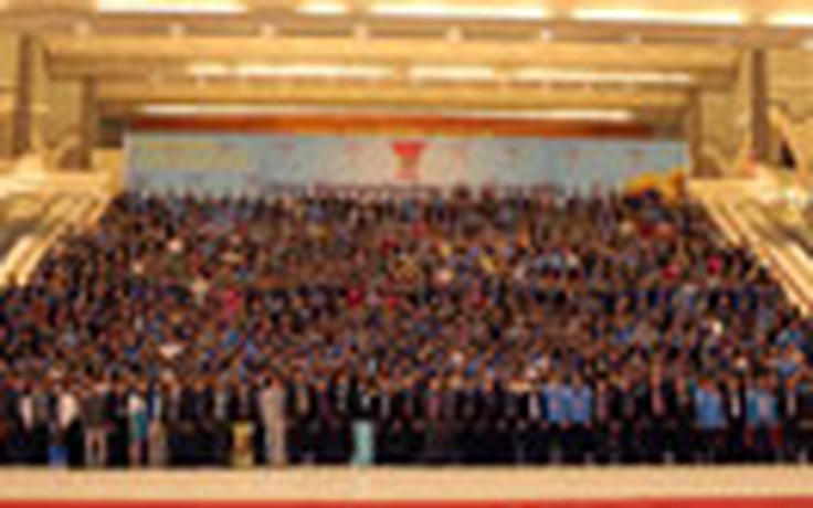 Tấm ảnh 999 đại biểu dự Đại hội Đoàn