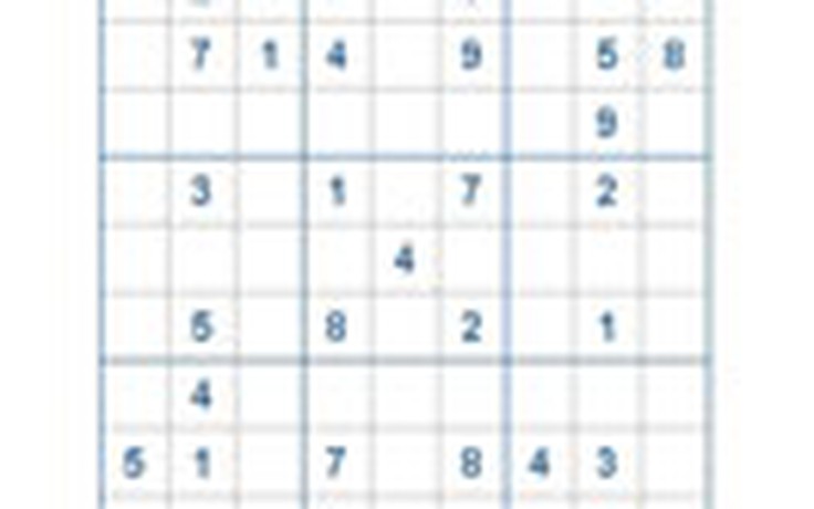 Mời các bạn thử sức với ô số Sudoku 2200 mức độ Khó