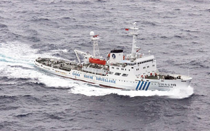 Trung Quốc tăng cường tàu hải giám