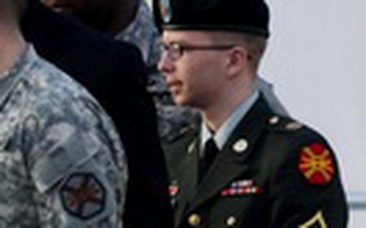 Binh nhì Bradley Manning được đề cử giải Nobel Hòa bình