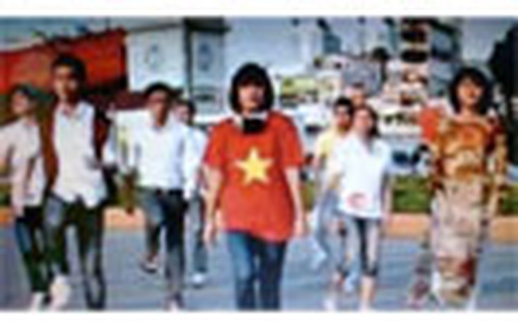 Cờ Việt Nam, áo dài và chợ Bến Thành xuất hiện trên Channel V