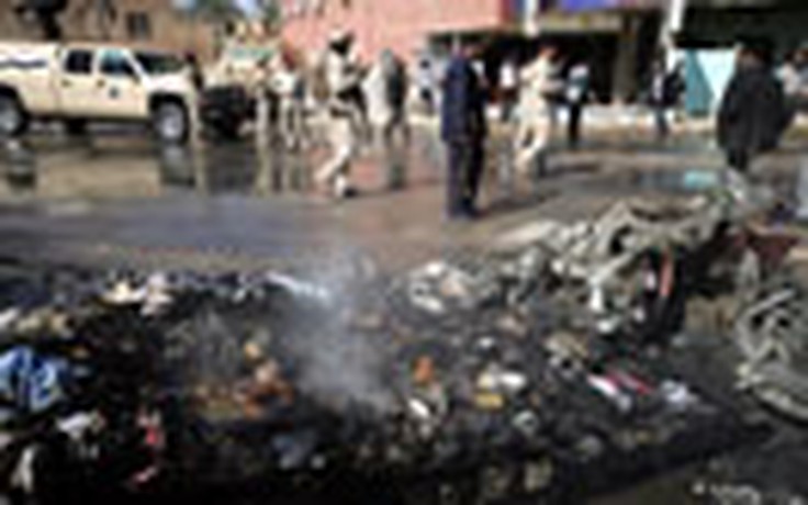 Đánh bom ở Iraq, 43 người chết