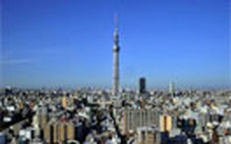 Tháp truyền hình cao nhất thế giới tại Nhật