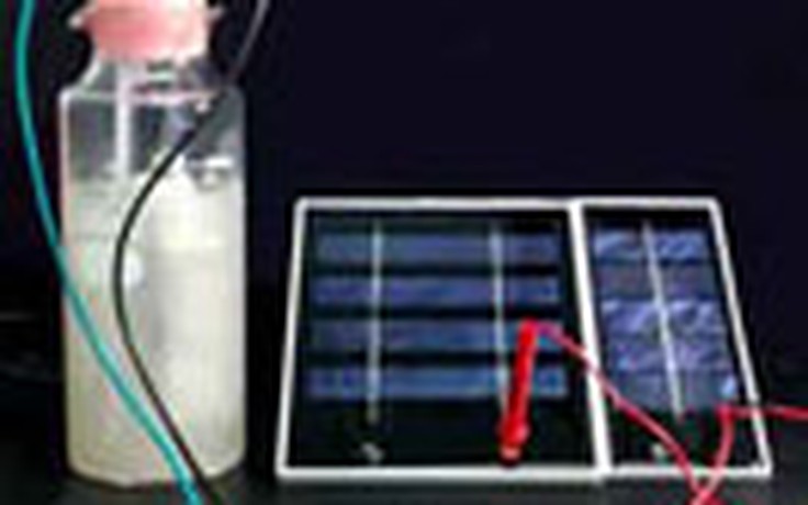 Biến điện mặt trời thành nhiên liệu lỏng
