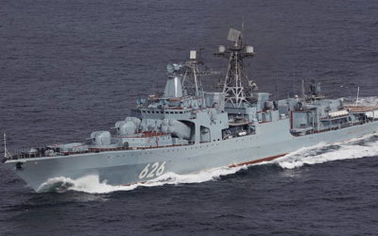 Tàu khu trục Nga đến vịnh Aden chống cướp biển