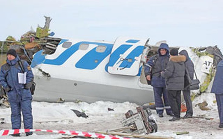 Rơi máy bay tại Nga, 32 người chết