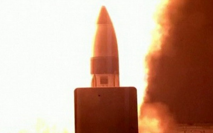 Mỹ thử nghiệm thành công tên lửa đánh chặn mới