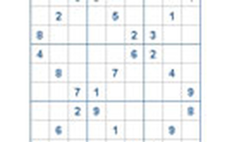Mời các bạn thử sức với ô số Sudoku 1964 mức độ Rất khó