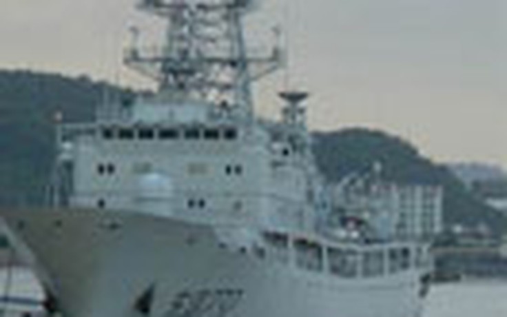 Nhật phát hiện tàu chiến Trung Quốc thử nghiệm UAV