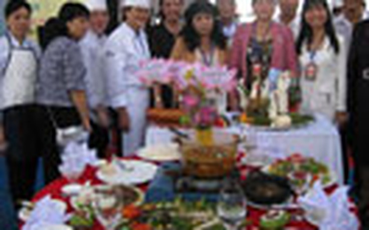 Hội thi nấu ăn Hương sắc đồng bằng