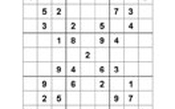 Mời các bạn thử sức với ô số Sudoku 2048 mức độ Rất khó