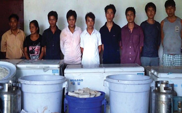 Myanmar tịch thu lượng ma túy kỷ lục