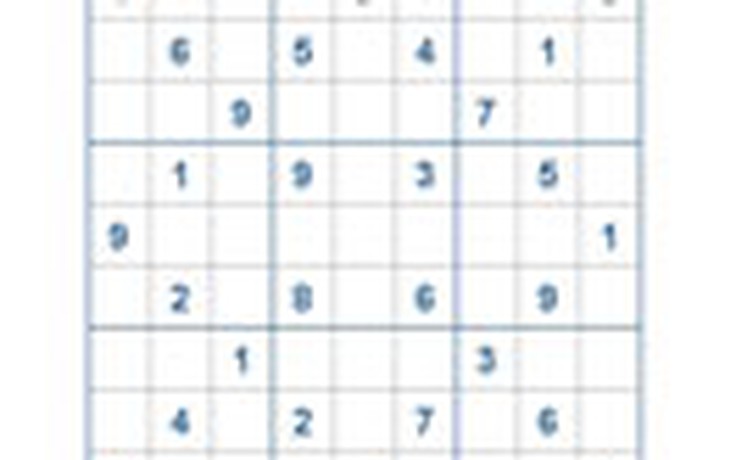 Mời các bạn thử sức với ô số Sudoku 2069 mức độ Rất khó