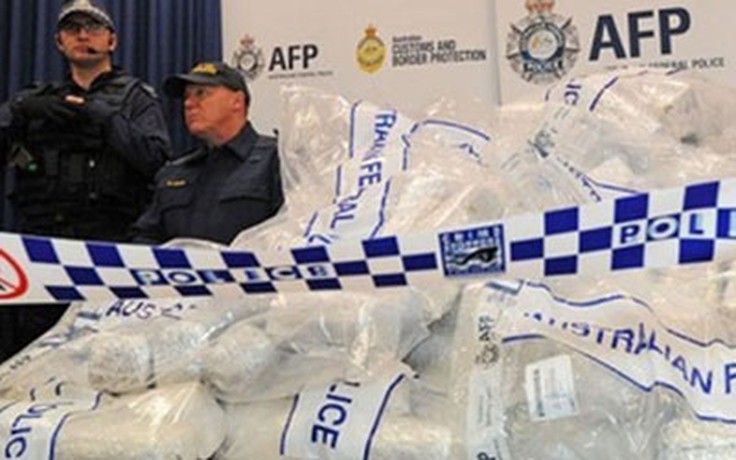 Úc tịch thu nửa tỉ USD ma túy