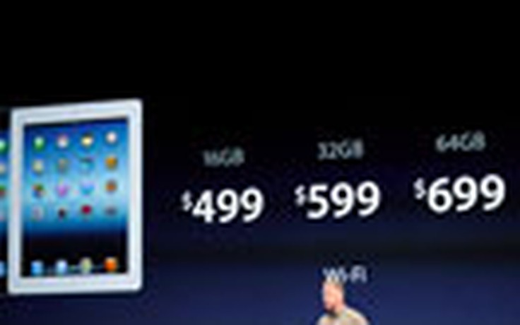 Apple bắt đầu bán bản iPad mới "tân trang"