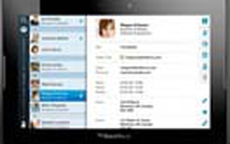Máy tính bảng PlayBook 4G LTE phát hành ngày 9.8