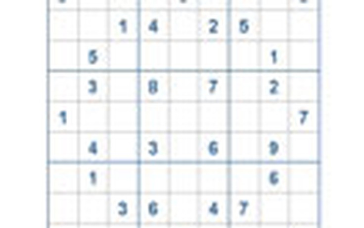 Mời các bạn thử sức với ô số Sudoku 2099 mức độ Khó