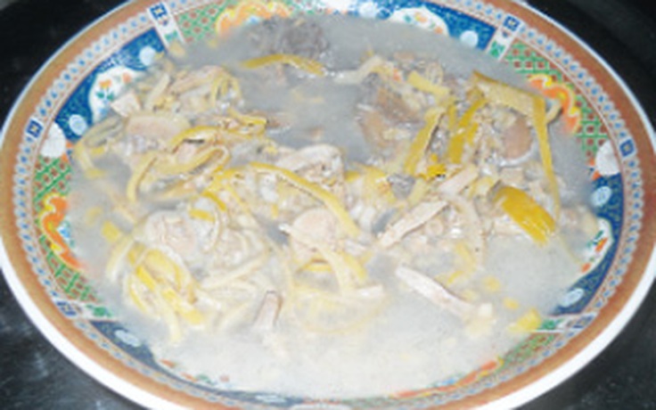 Canh bắp chuối